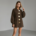 Elegant Drop-shoulder Coat