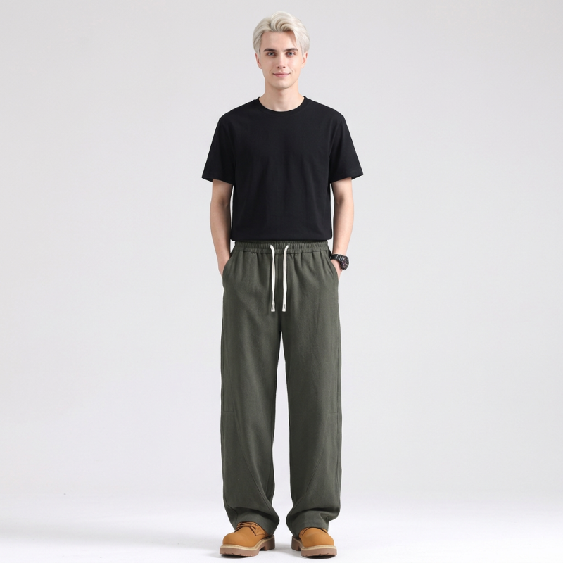 Men's Straight-leg Casual Pants