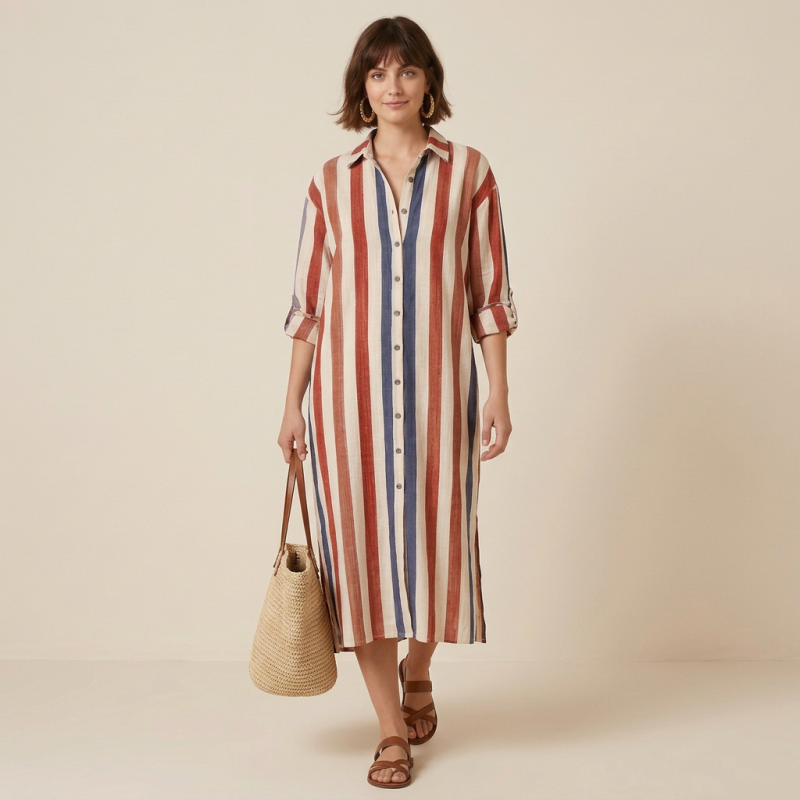 Casual Striped Dress