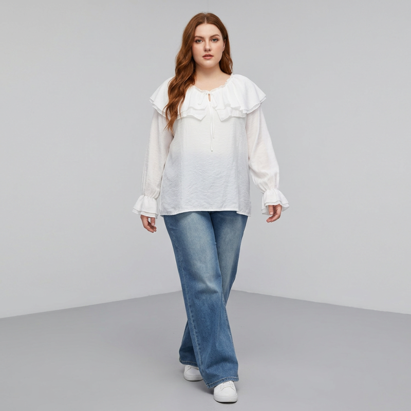 Sweet Ruffled Shirt