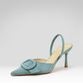 Suede Strap Sandals