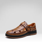 Openwork Casual Leather Shoes