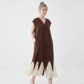 Retro Patchwork Dress