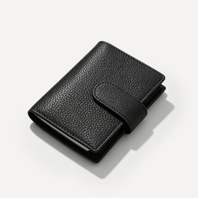 Large-capacity Leather Card Holder