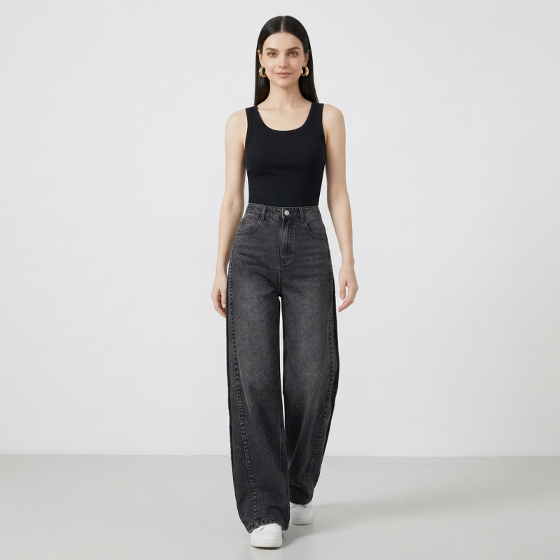 Loose Wide-leg Pants