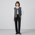 Solid Color Vest Short Jacket