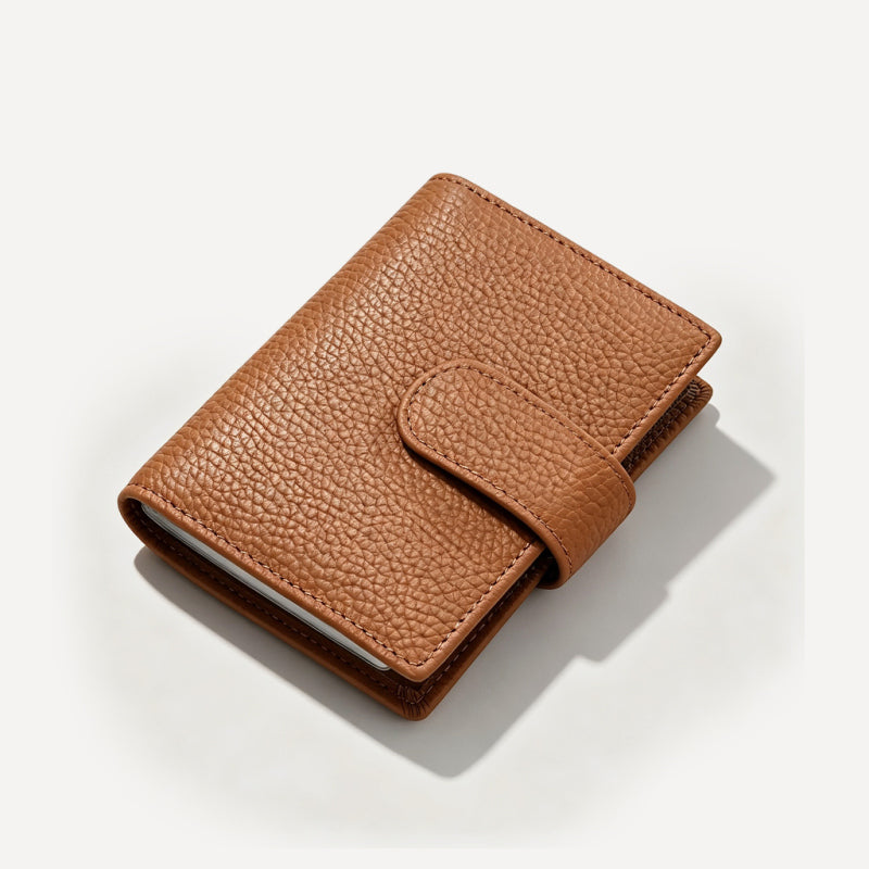 Large-capacity Leather Card Holder