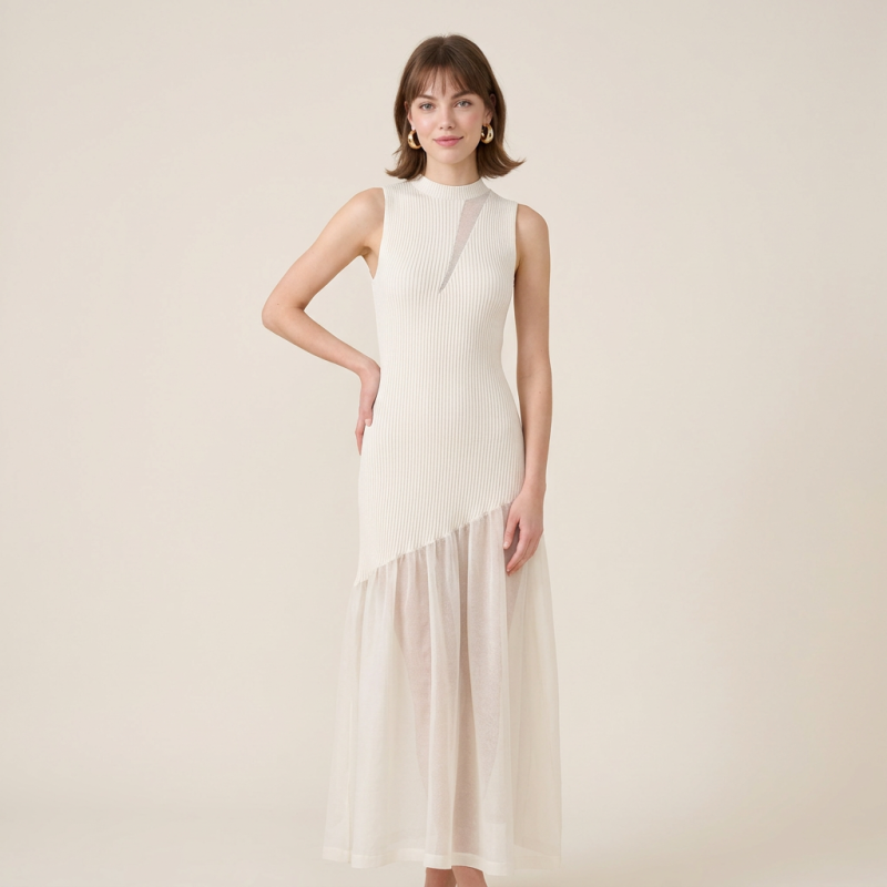 French-style Mature Dress