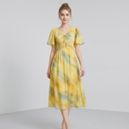 Flowing Gradient Dress