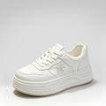 Platform Casual White Sneakers