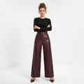 Luxury Slimming Leather Pants