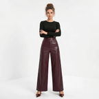 Luxury Slimming Leather Pants