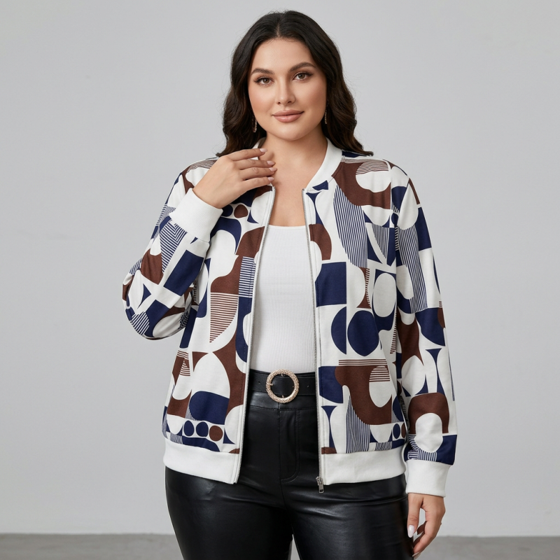 Casual Printed Jacket