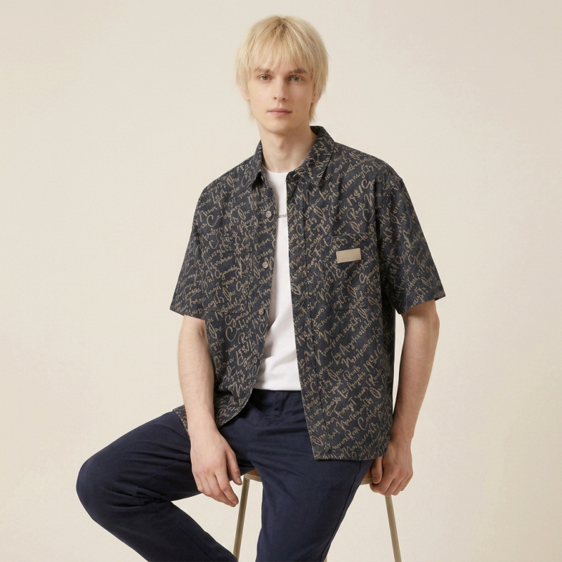 Letter Print Shirt