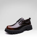 Thick-soled Non-slip Leather Shoes