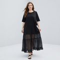 French Patchwork Dress