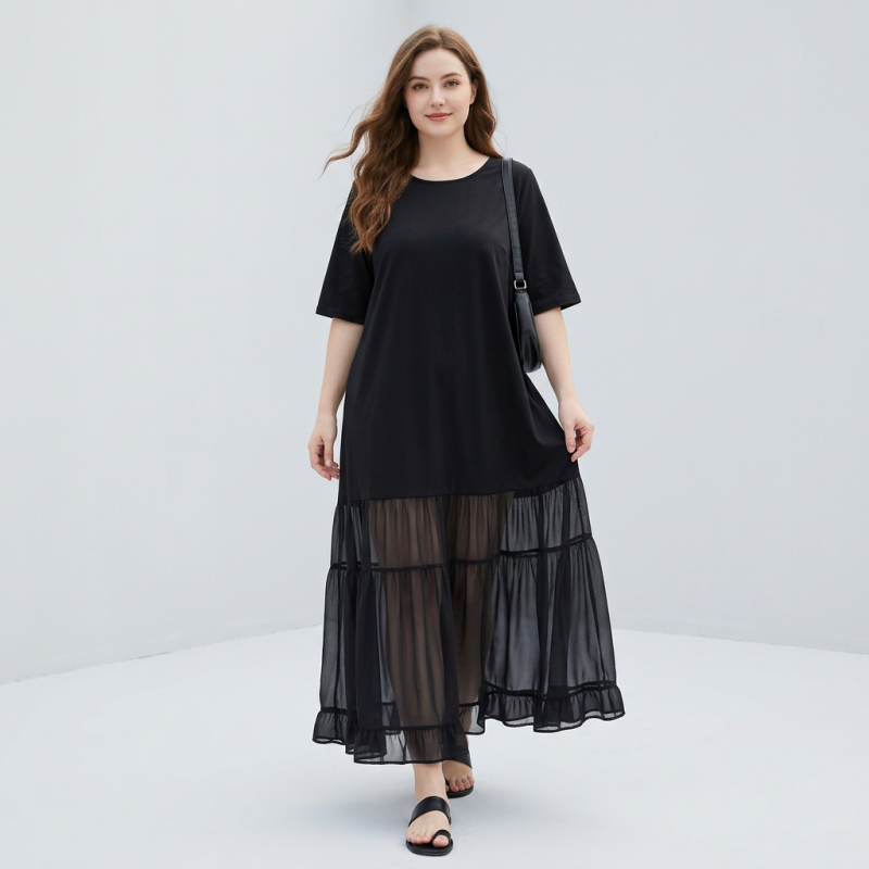 French Patchwork Dress