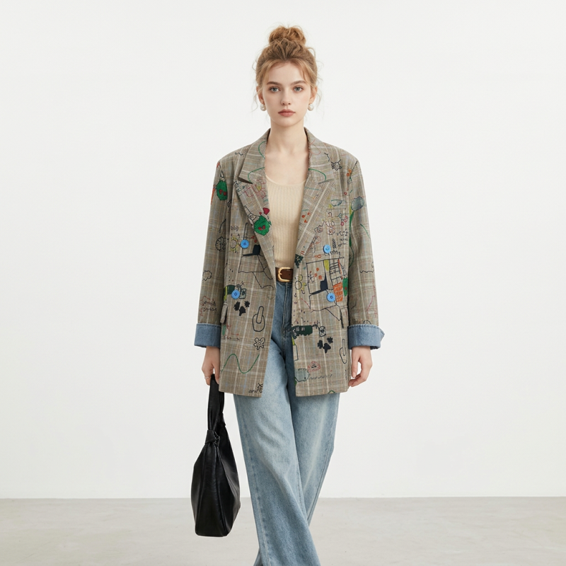 Loose Graffiti Jacket