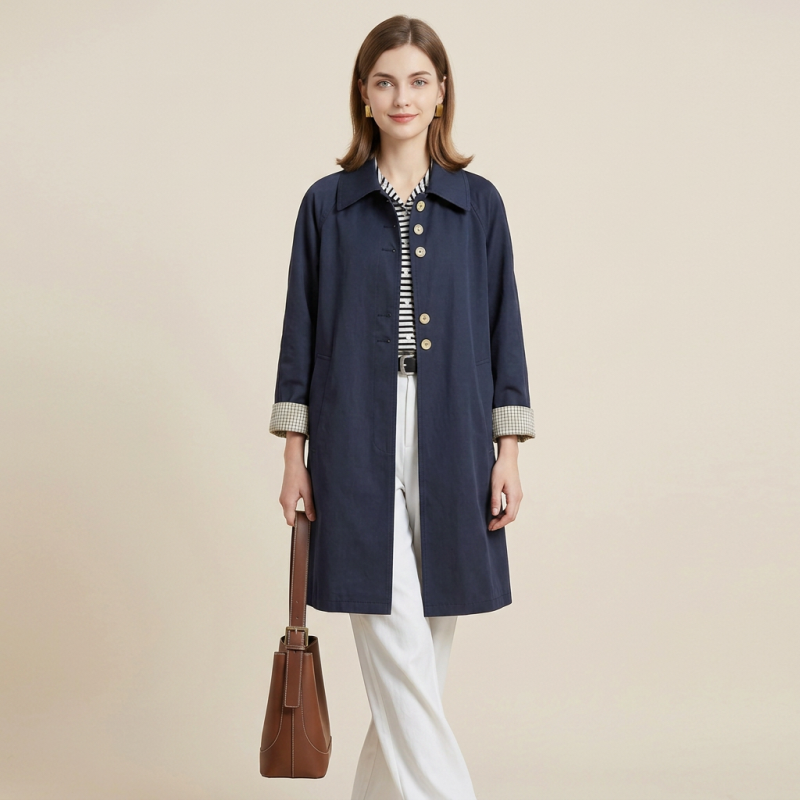 Elegant Loose Trench Coat