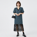 Lace Patchwork Dress