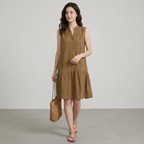 V-neck Dress