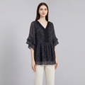 Lace V-neck Top