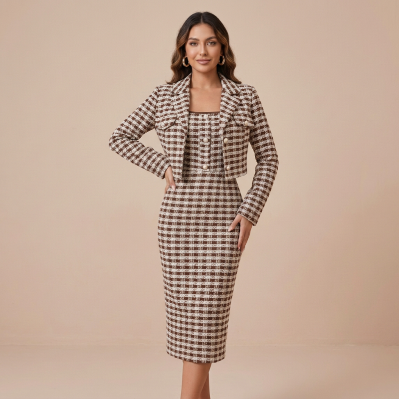 Affordable Luxury Tweed Suit
