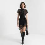 Lace Patchwork Dress