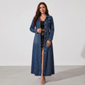 Denim Cardigan Dress