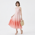 Gradient Sleeveless Dress