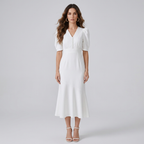 Stylish And Elegant Fishtail Maxi Dress