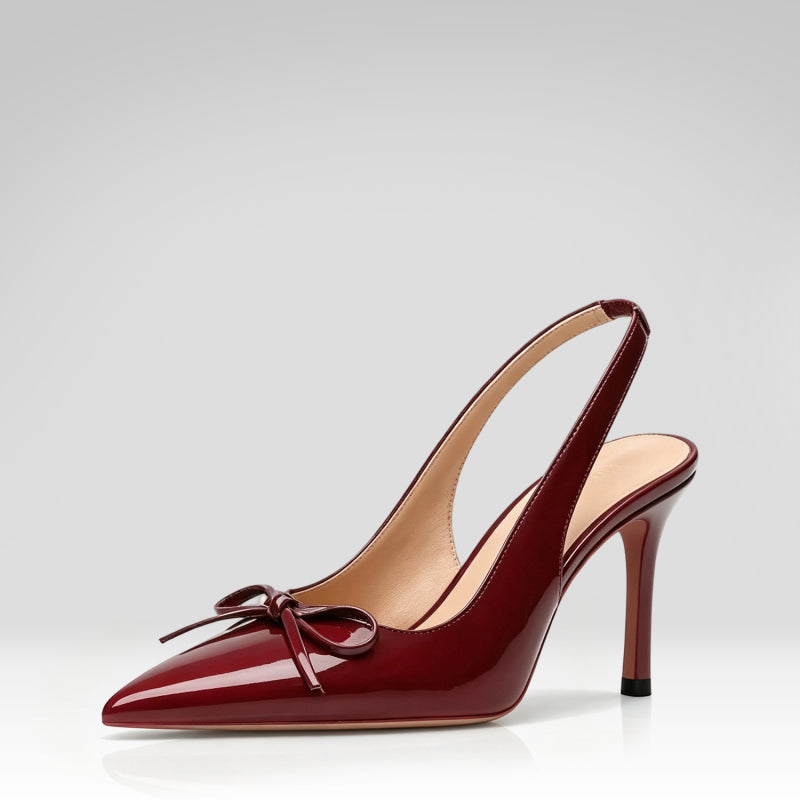 Bow-tie Stiletto Sandals