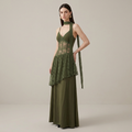Mori-style Retro Maxi Dress