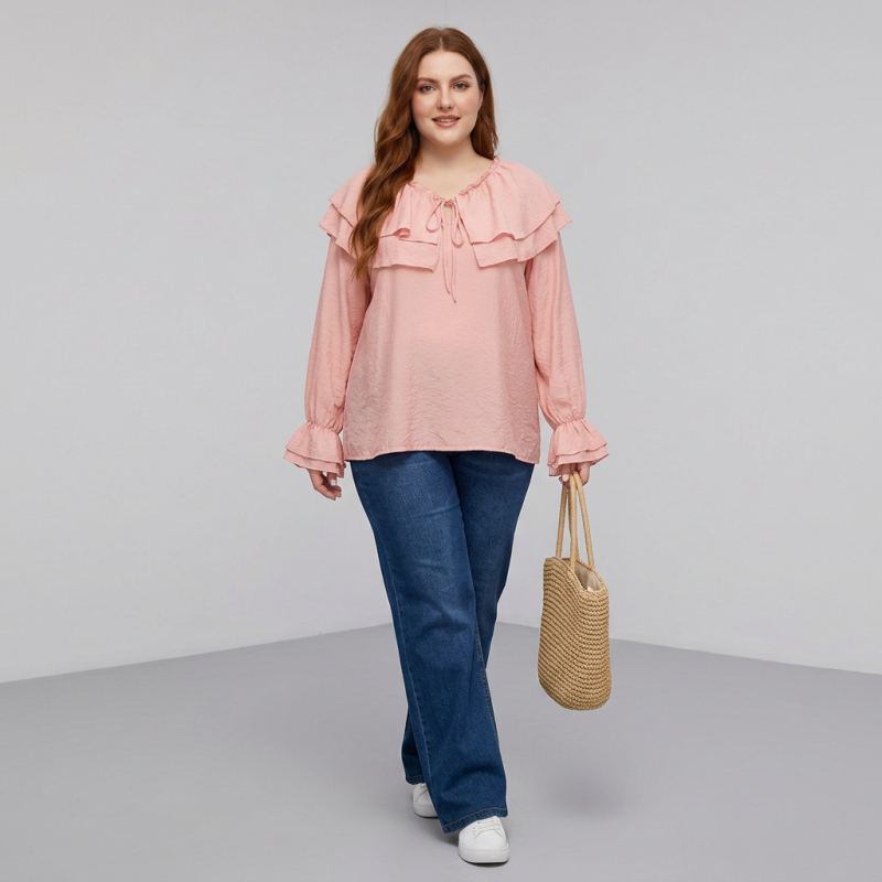 Sweet Ruffled Shirt