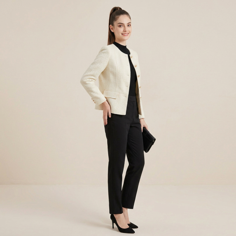 Elegant Chanel-style Jacket