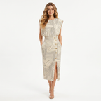 Stylish Sleeveless Suit