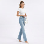 Fashionable Rhinestone Jeans