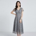 French-style Luxury Long Dress