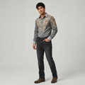 Embroidered Long-sleeved Shirt