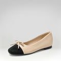 Bow-knot Square-toe Flats