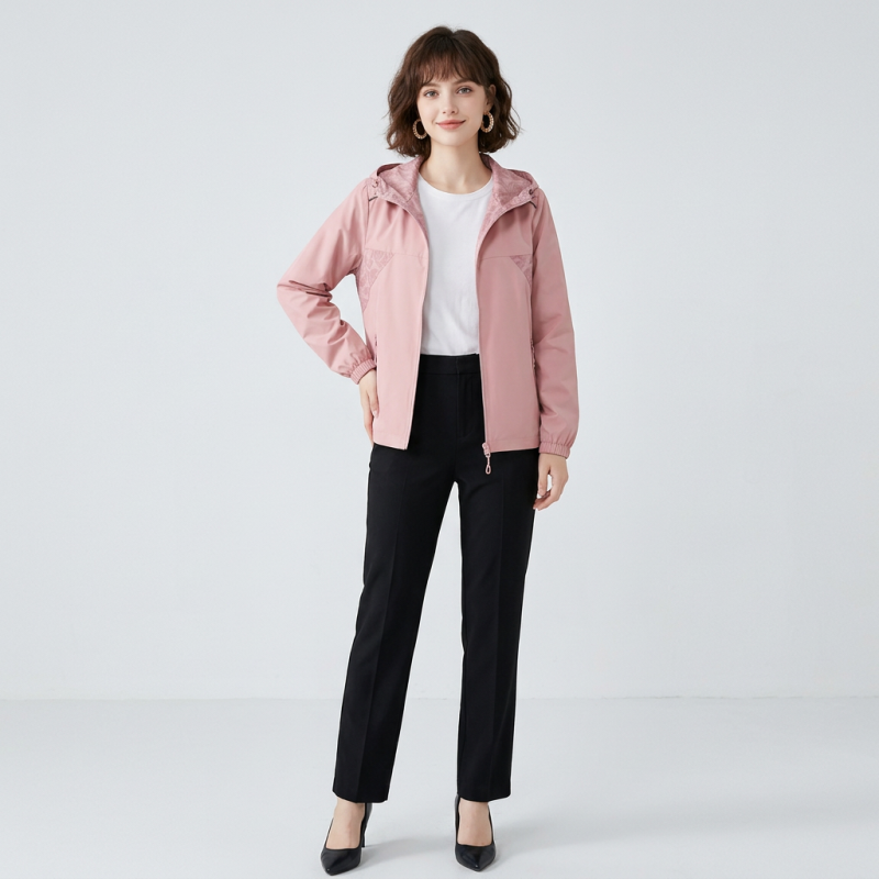 Reversible Loose-fitting Coat