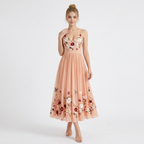 Elegant Printed Dress