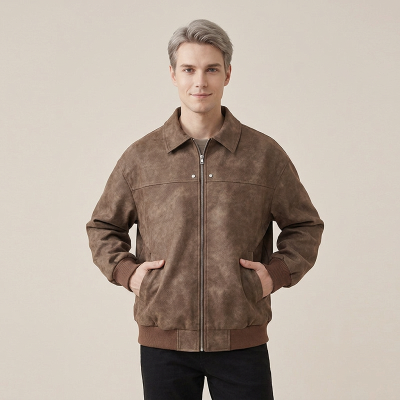 Maillard Leather Jacket