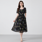 Chiffon Floral Dress