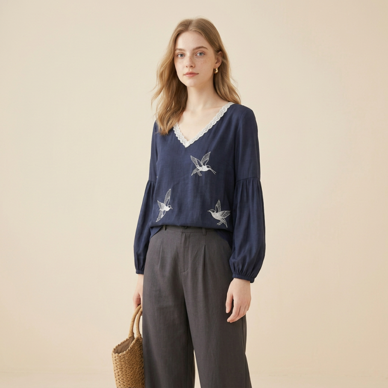 Simple And Refreshing Blouse
