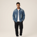 Loose Denim Shirt Jacket