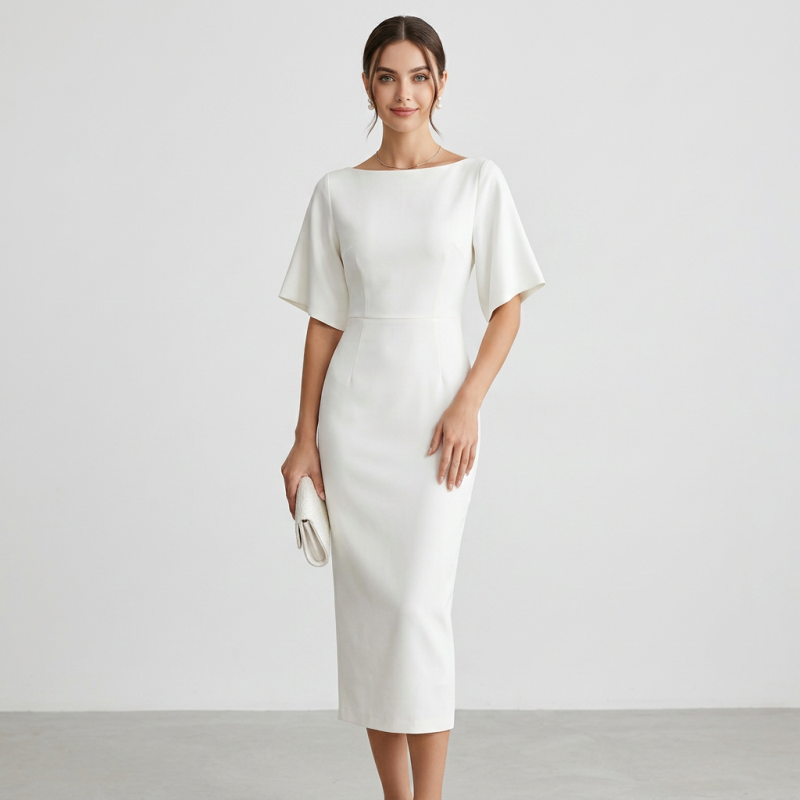 Elegant Off-shoulder Dress