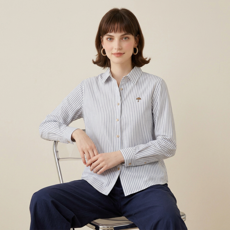 Striped Loose Shirt