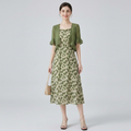 Faux Two-piece Dress