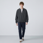 Faux Two-piece Turtleneck Sweatshirt